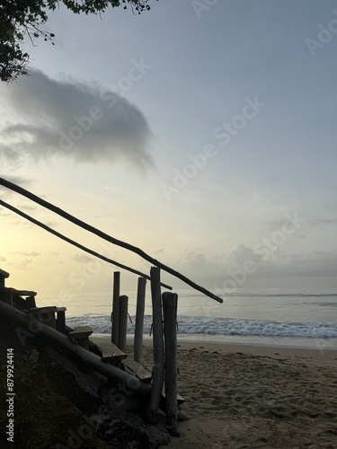 pier on the beach