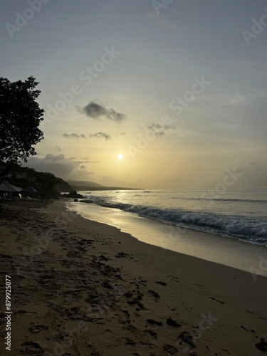 sunset at the beach