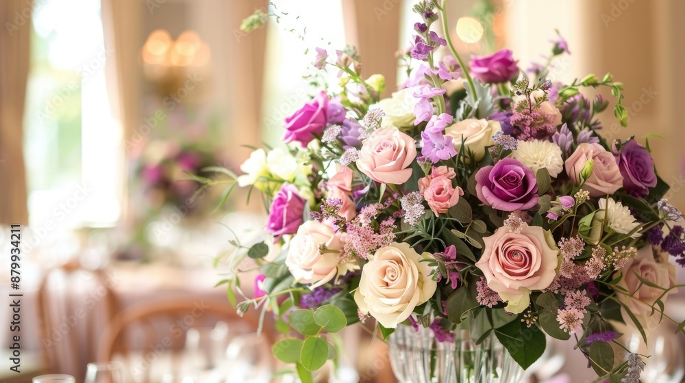 Indoor floral bouquet decor Indoor floral bouquet decor