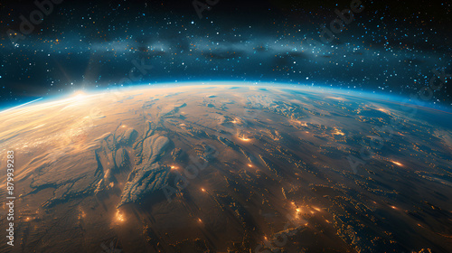 The amazing expanse of space