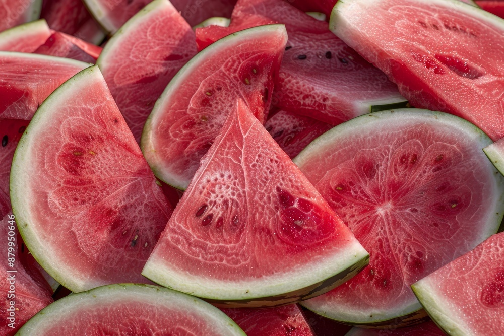High-resolution images of watermelon with a white background. Beautiful simple AI generated image in 4K, unique. High-resolution images of watermelon with a white background. Beautiful simple AI generated image in 4K, unique.