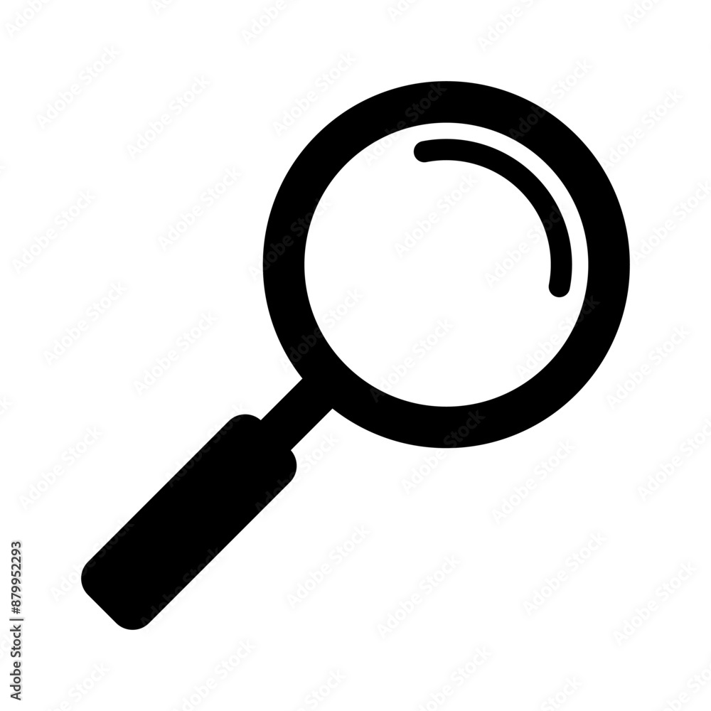 Magnifying glass icon, magnifier or loupe sign. Web search icon. Magnifying glass icon, magnifier or loupe sign. Web search icon.