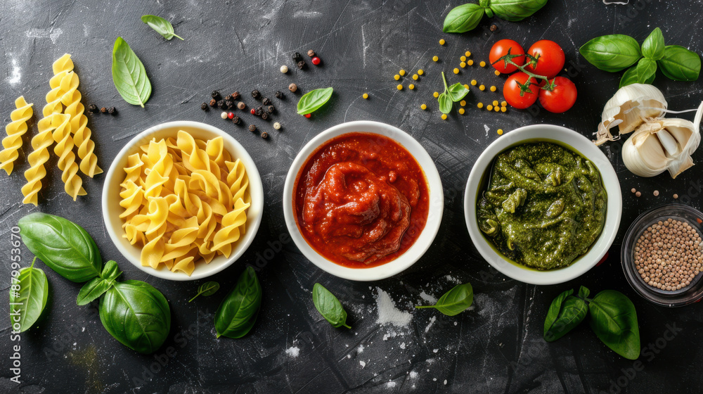 Development of new products for pasta and different flavored sauces. Development of new products for pasta and different flavored sauces.