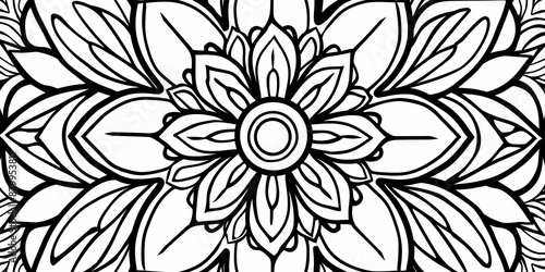 Intricate mandala coloring book for adults, perfect for relaxation and creativity