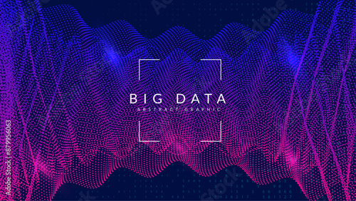 Innovate Background. Deep learning for future intelligence. Cyber dots connect in the flow of automation. Mobile visualization of analytical patterns. Artificial Background.