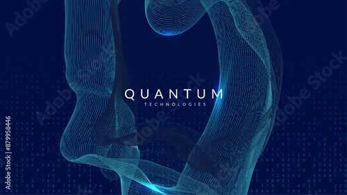 Big Data Background. Innovation concept for intelligent learning. Cloud of dots for software automation. Mobile visualization of analytical patterns. Ai Background.