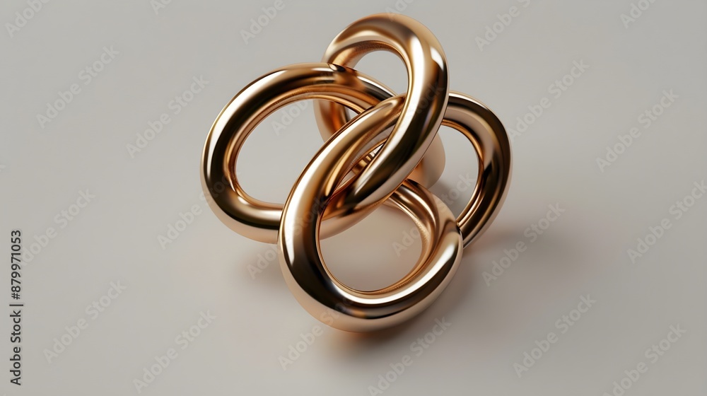 3D symbol of eternal devotion, symbol of friendship with infinity 3D symbol of eternal devotion, symbol of friendship with infinity