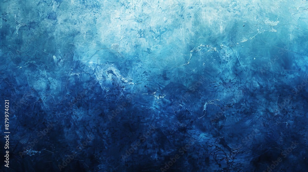 Deep Underwater Texture with Blue and White Hues Deep Underwater Texture with Blue and White Hues