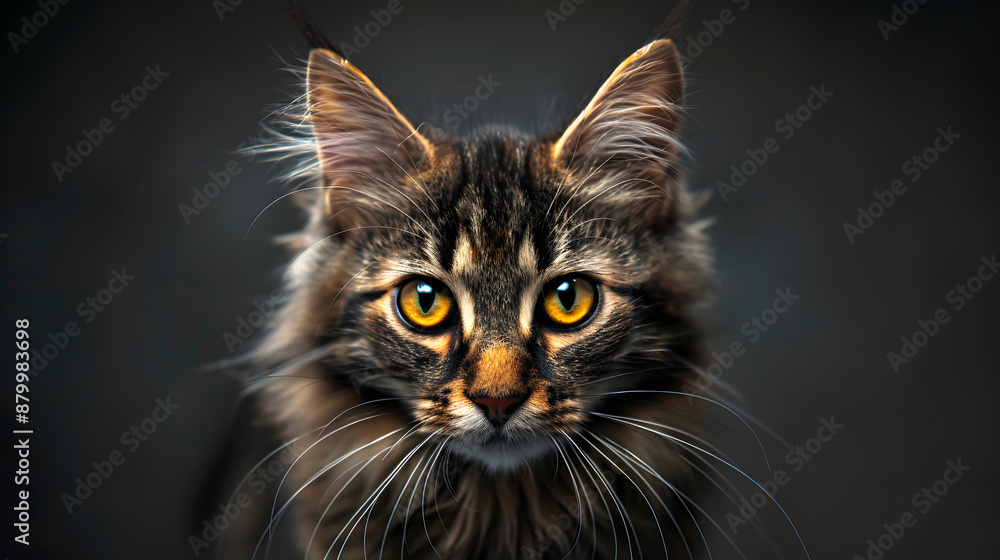 portrait of a cat portrait of a cat