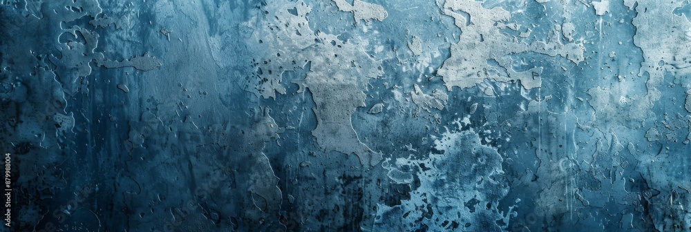 Fototapeta premium Abstract blue background with textured patterns, ideal for artistic projects and modern applications