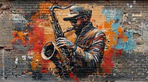 Jazz Musician Mural