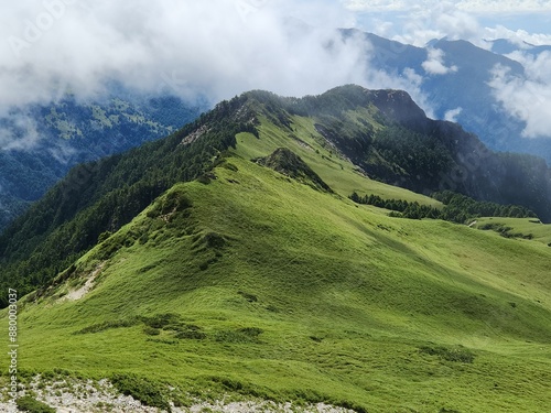 landscape in the mountains