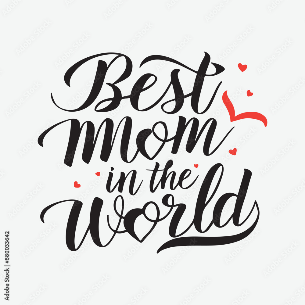 Best mom typography silhouette vector art illustration Best mom typography silhouette vector art illustration