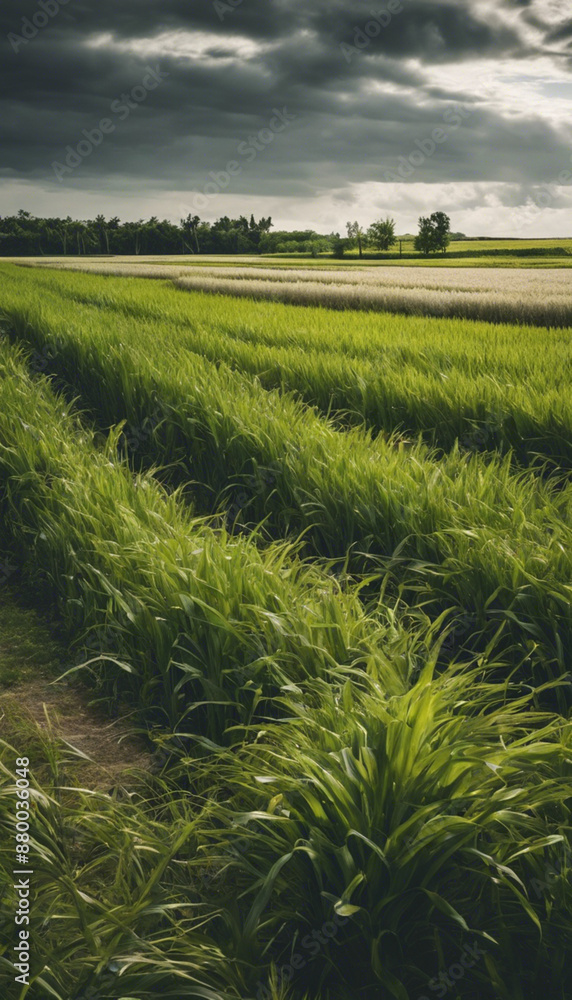 Breezy Fields Summer Growth in the Rural Landscape Breezy Fields Summer Growth in the Rural Landscape