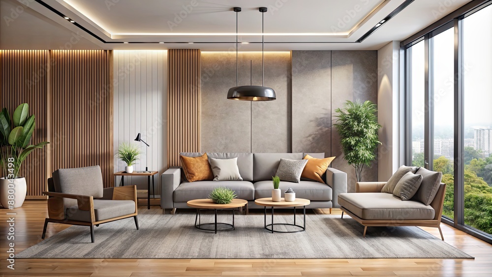 Modern living room with sleek furniture and minimalist decor, modern, living room, sleek, furniture, minimalist Modern living room with sleek furniture and minimalist decor, modern, living room, sleek, furniture, minimalist