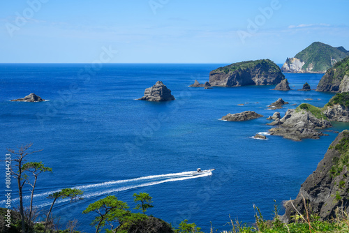 南伊豆・あいあい岬からの海岸景観