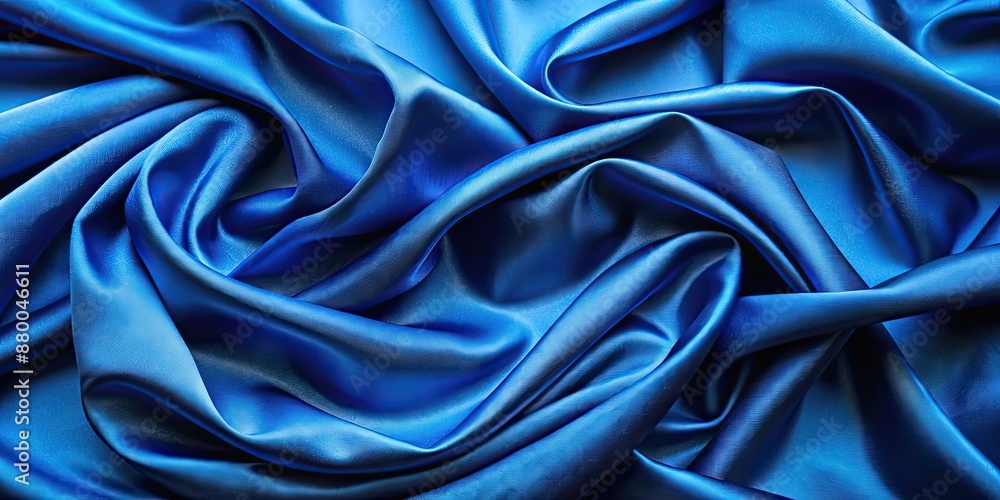 Fototapeta premium Luxurious blue fabric texture for background, luxury, blue, fabric, texture, elegant, classy, sophisticated, material