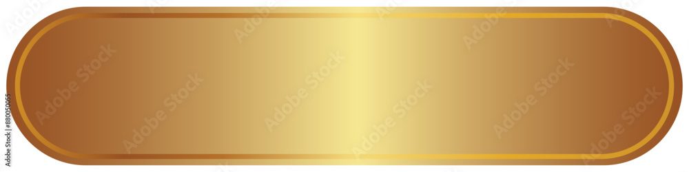Elegant golden frame and border. Abstract element. Trademark gold graphic element. Elegant golden frame and border. Abstract element. Trademark gold graphic element.