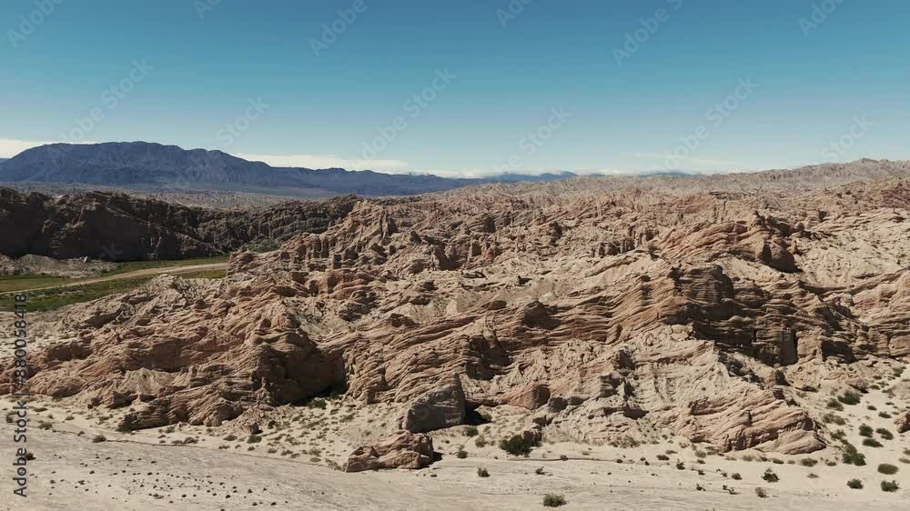 Quebrada de las Flechas, a unique geological formation in the Cachalquie Valleys in Salta, Argentina. Quebrada de las Flechas, a unique geological formation in the Cachalquie Valleys in Salta, Argentina.