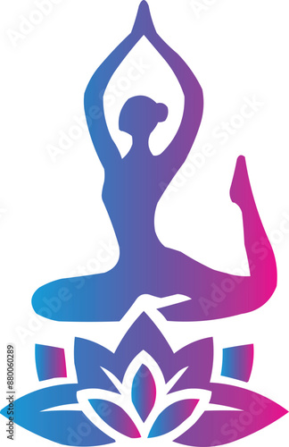 Yoga photo design background cover photo poster