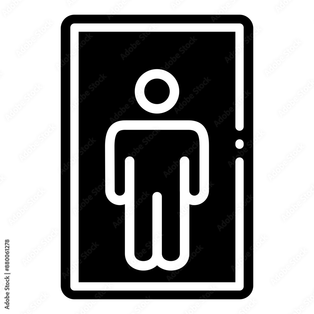 Toilet Sign Icon Element For Design Toilet Sign Icon Element For Design