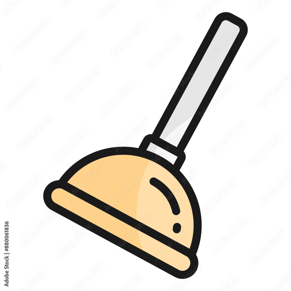 Plunger Icon Element For Design Plunger Icon Element For Design