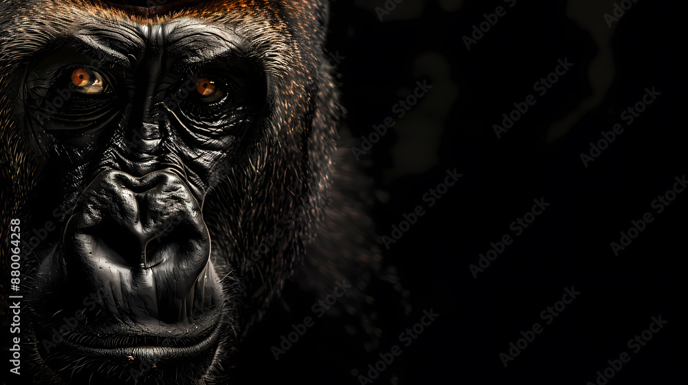 Gorilla portrait Gorilla portrait