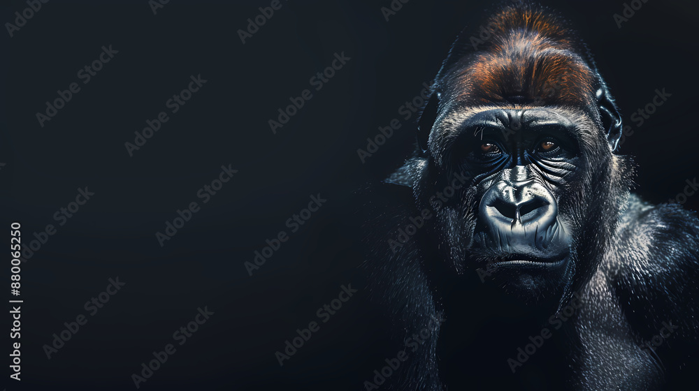 Gorilla portrait Gorilla portrait