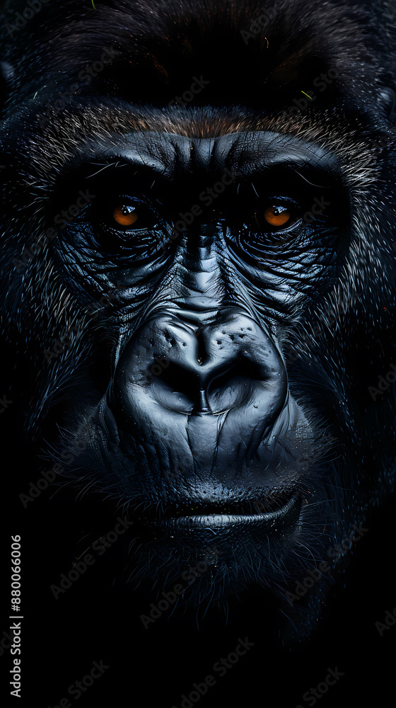 Gorilla portrait Gorilla portrait