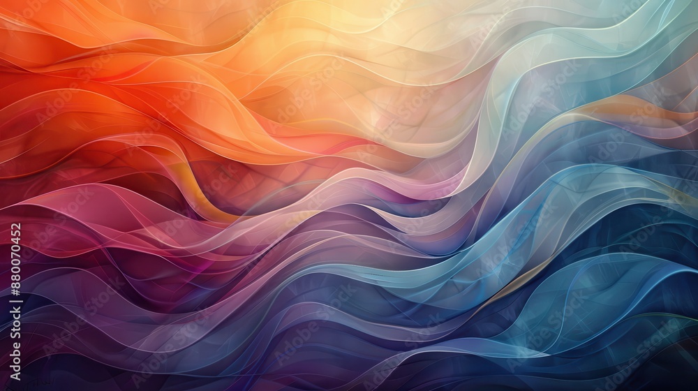 Light waves intersecting, creating complex patterns, vibrant hues, psychedelic style, digital painting Light waves intersecting, creating complex patterns, vibrant hues, psychedelic style, digital painting