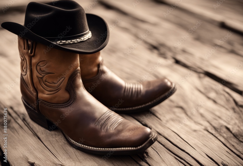 hat boots space olated background wood natural writing cowboy leather shoe boot isolated footwear brown pair fashion object wear style country western rodeo line dancing bar club pub band music hat boots space olated background wood natural writing cowboy leather shoe boot isolated footwear brown pair fashion object wear style country western rodeo line dancing bar club pub band music