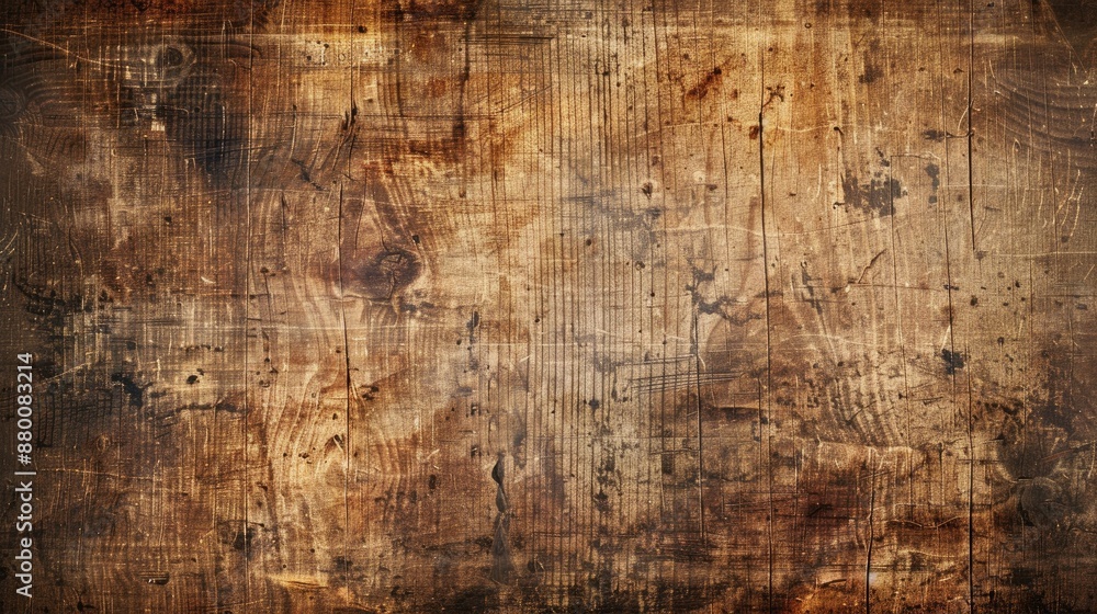 Old worn brown grungy wooden texture background