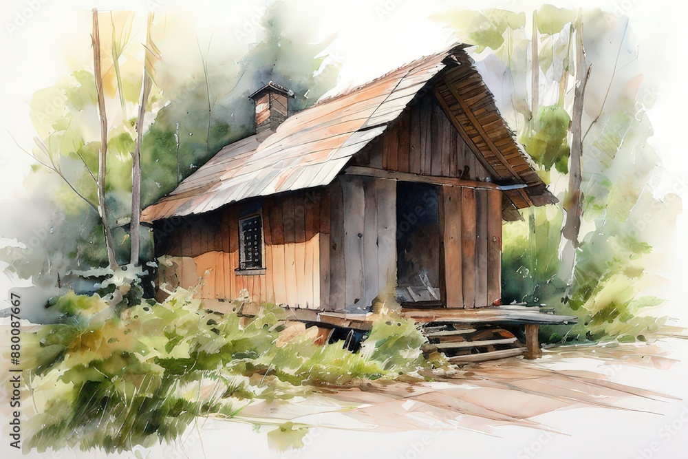 the AI Image Generator, private house the AI Image Generator, private house