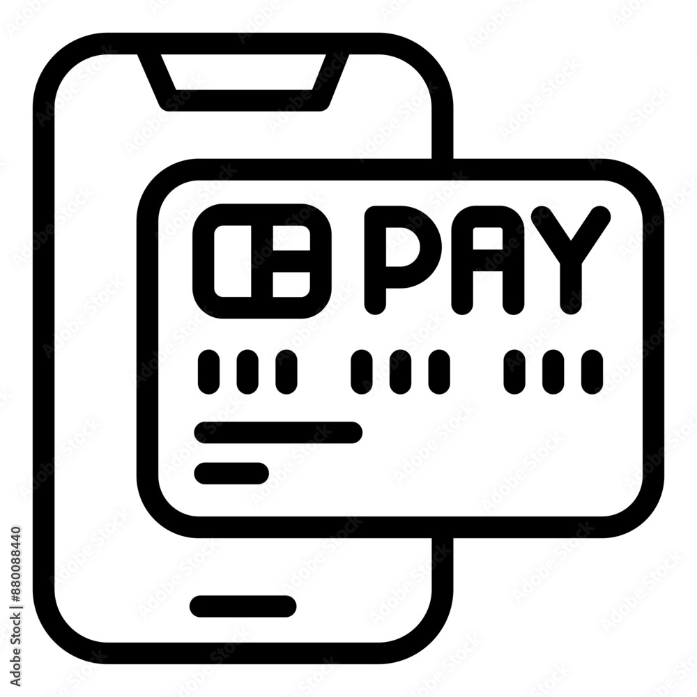 Credit card for online tax payments icon Credit card for online tax payments icon