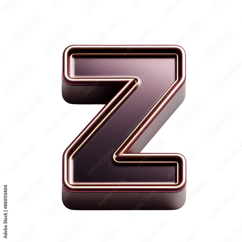 3d letter Z 3d letter Z