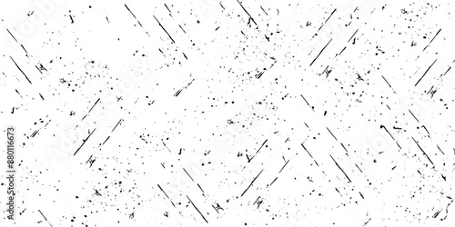 Black grainy texture isolated on transparent background. Grunge design elements. Abstract vector noise. Small particles of debris and dust. Abstract background. Monochrome texture.