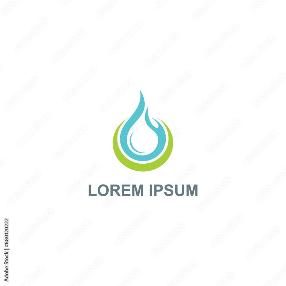 water drop logo water drop logo