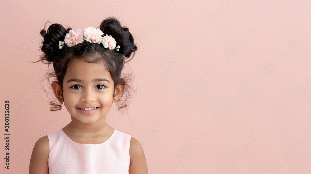 Indian bridesmaid girl in elegant dress for invitation marriage wedding party Indian bridesmaid girl in elegant dress for invitation marriage wedding party