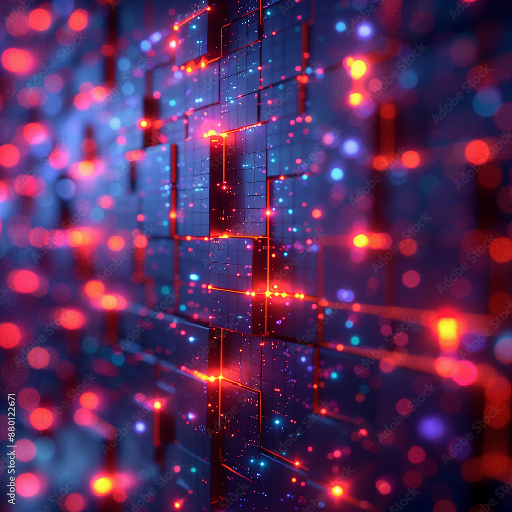 Abstract Background of Colorful Glowing Geometric Shapes
Dynamic, vibrant designs featuring bright, luminous geometric patterns for modern and eye-catching visuals in digital art and design. Abstract Background of Colorful Glowing Geometric Shapes
Dynamic, vibrant designs featuring bright, luminous geometric patterns for modern and eye-catching visuals in digital art and design.