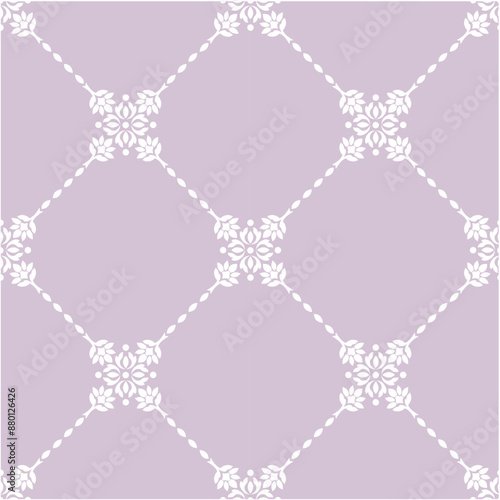 Damask repeat pattern vector file Medallion pattern tile artwork diamond traditional pattern