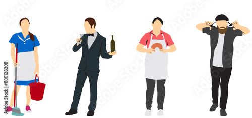 different people profession occupation