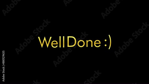 well done