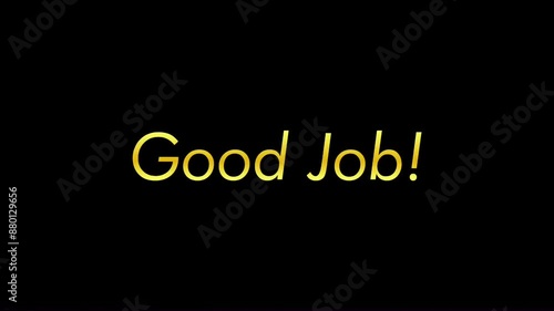 good job