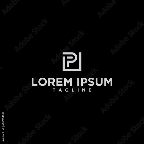 pu monogram logo design inspiration