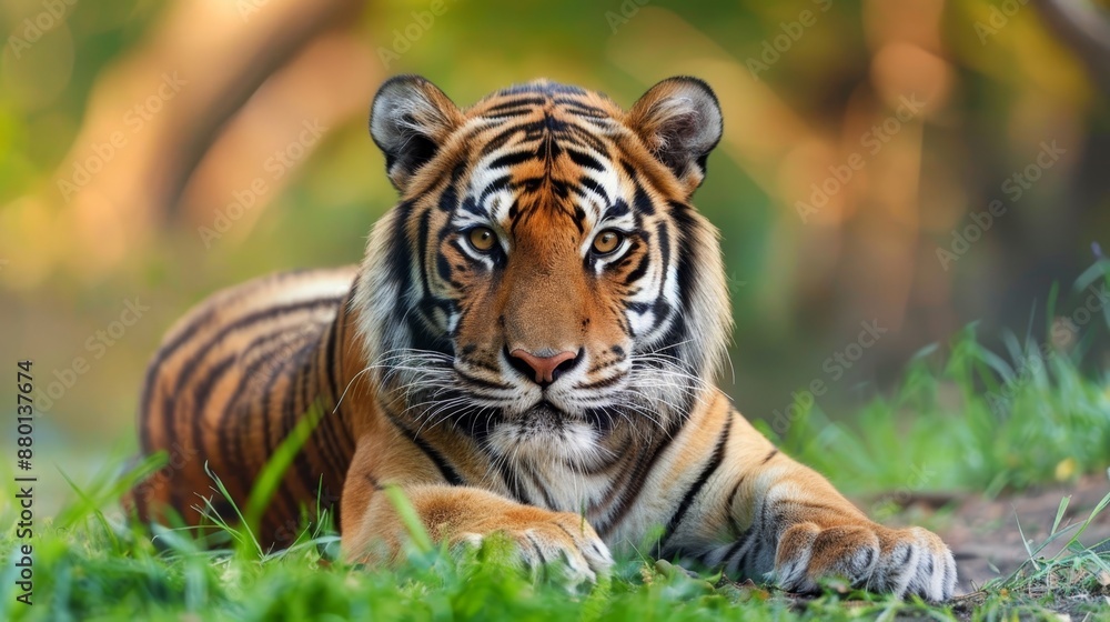 Fototapeta premium Highlighting conservation initiatives advocating for wildlife and the environment