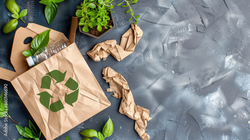 Striking recycle logo highlights the critical role
