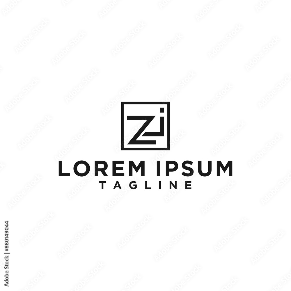 zj or jz square logo design inspiration zj or jz square logo design inspiration