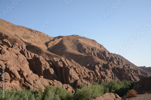 View in the Moroccan desert