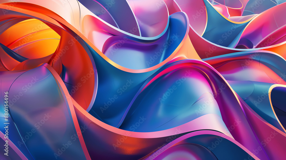 abstract shapes, AI generated abstract shapes, AI generated