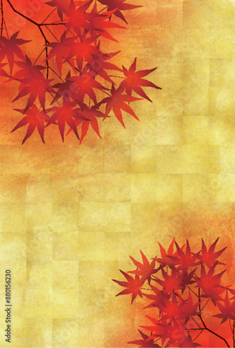 紅葉　もみじ　秋　背景